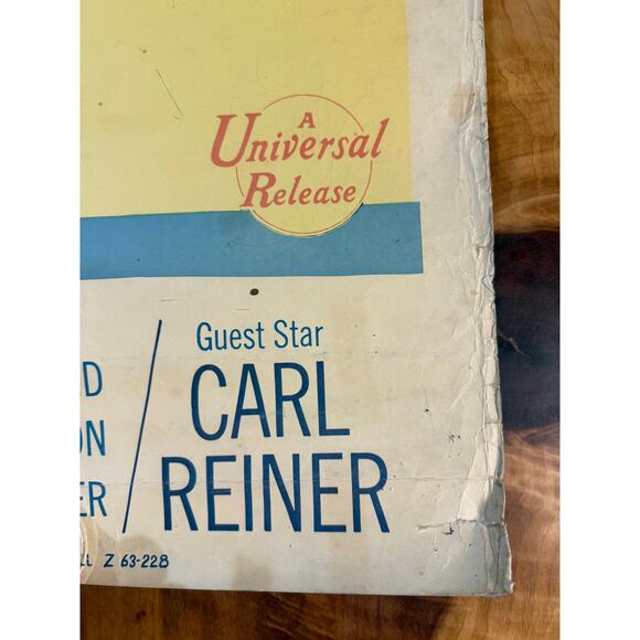 Vintage 1963 The Thrill of it All Movie Poster Doris Day James Garner Universal - Picture 3 of 13